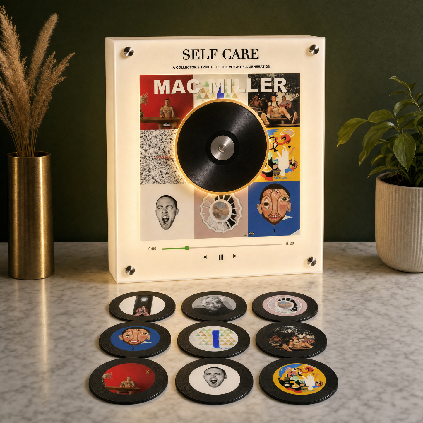 Mac Miller Vinyl Frame